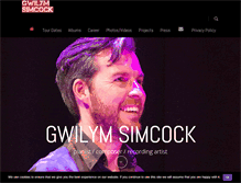 Tablet Screenshot of gwilymsimcock.com